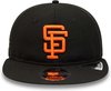 San Francisco Giants Cooperstown Multi Patch Black 9FIFTY Strapback Cap