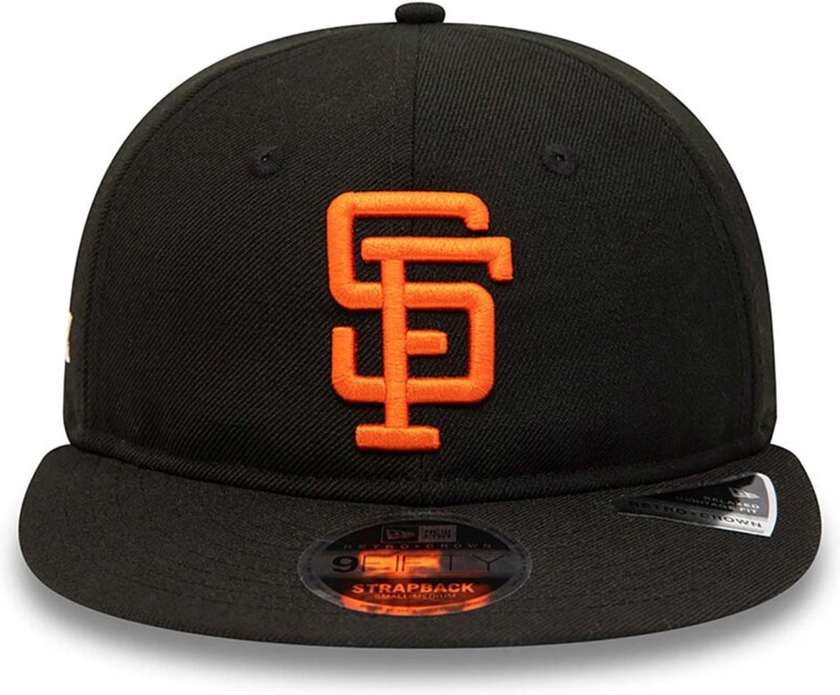 San Francisco Giants Cooperstown Multi Patch Black 9FIFTY Strapback Cap