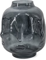 Vase en Verres face anthracite