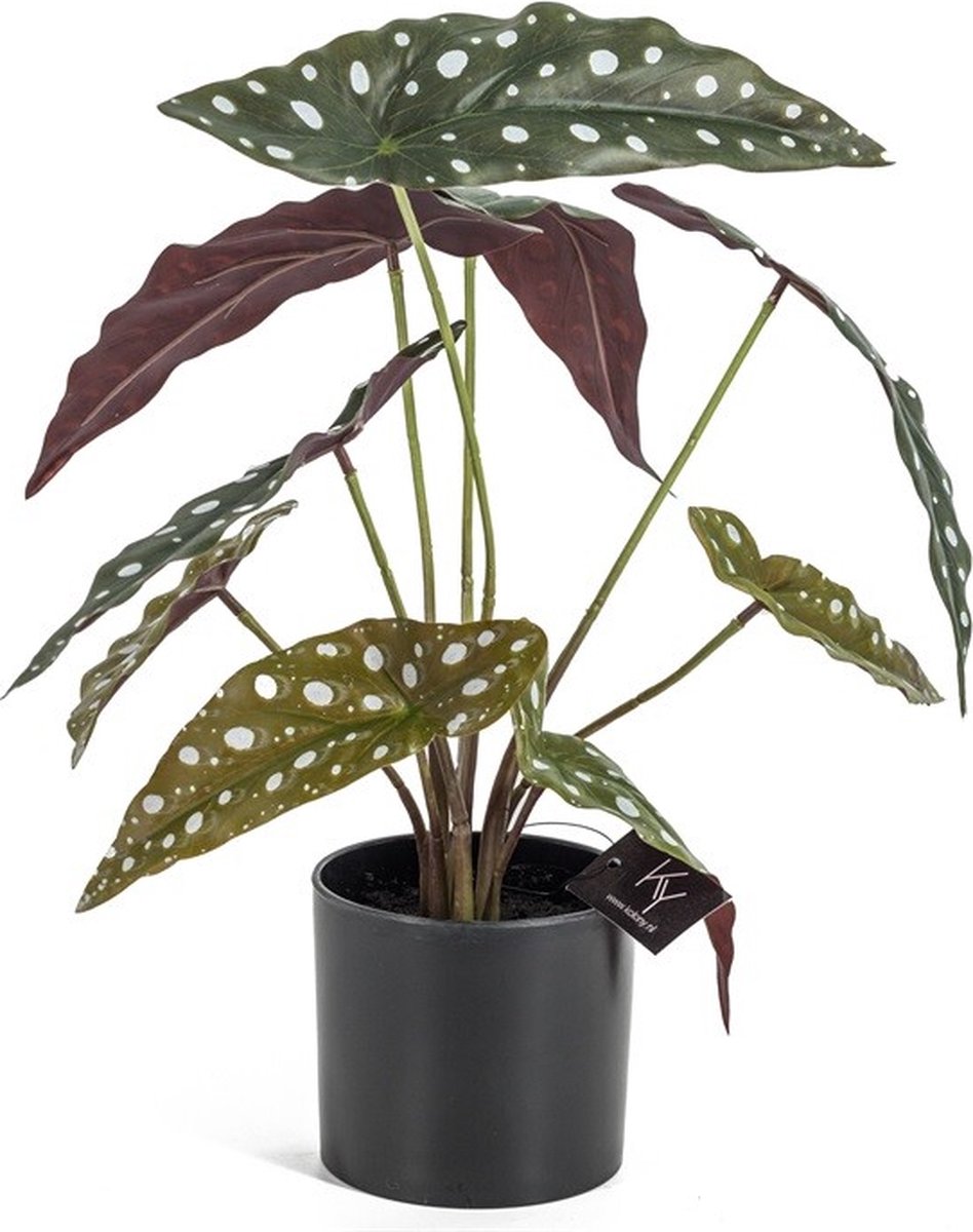 Stippen kunstplant in pot