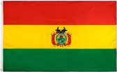 VlagDirect - Boliviaanse vlag - Bolivia vlag - 90 x 150 cm.
