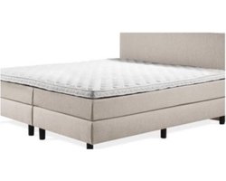 Boxspring Luxe 160x200 Glad beige