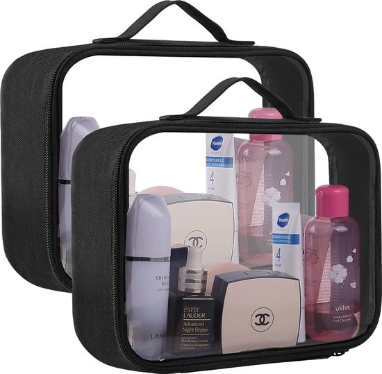 Lot De 5 Bouteilles De Voyage Transparentes – Bright & Homely – Idéal Vacances, Camping, Piscine
