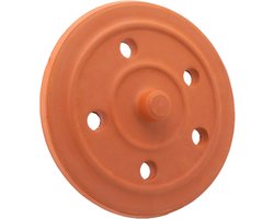 Klei koken deksel - koken grill pers - Klei koken steen - Verzwaarde plaat - Aardewerk koken deksel - Koken pot deksel - Dolma steen 22cm - Dolma Kapagi - Deksel Van Aarde - No:2