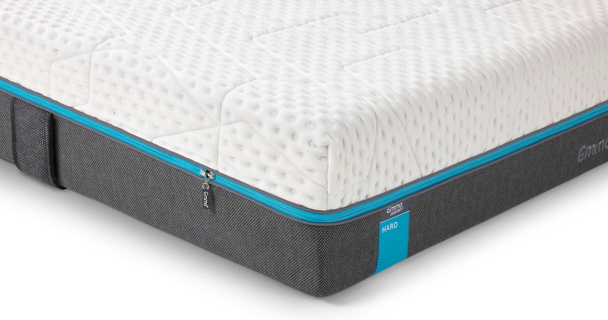 Emma Diamond Hard koudschuim matras 140x200 - 25cm - 10 jaar thumbnail 2