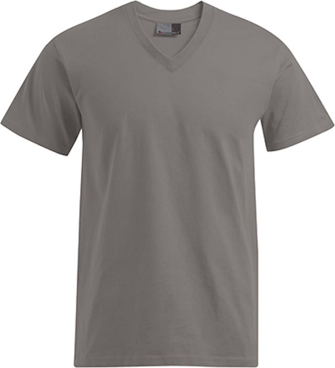 Promodoro Premium V-Neck-T E3025 - New Light Grey (Solid) - L