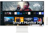 Samsung M80C Smart Monitor - 32 Inch - 4K UHD - 60 Hz - Incl. Webcam & Scherm met Speakers