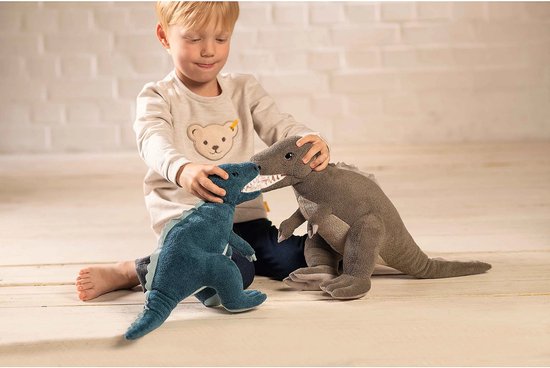 Steiff Joshi Baby T-Rex Dinosaur Soft Cuddly Friends 16cm 067242