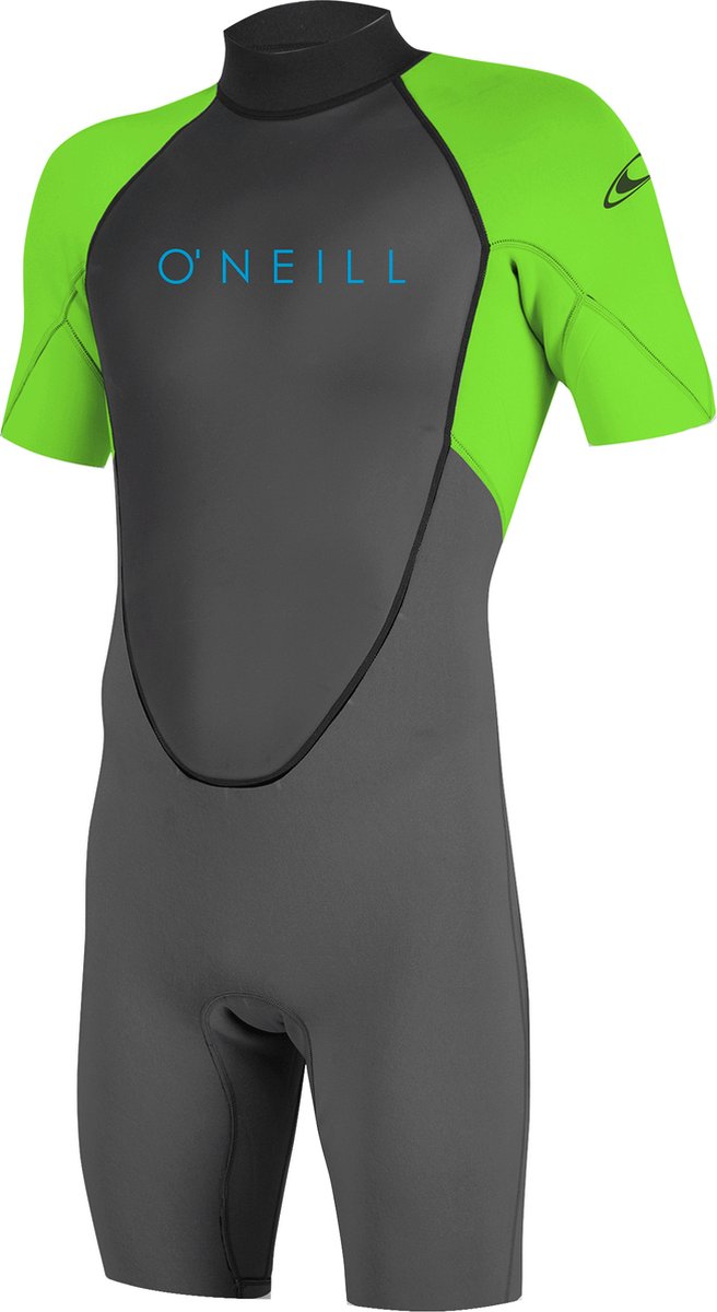 2025 O'Neill Youth Reactor II 2mm Rug Ritssluiting Shorty Wetsuit
