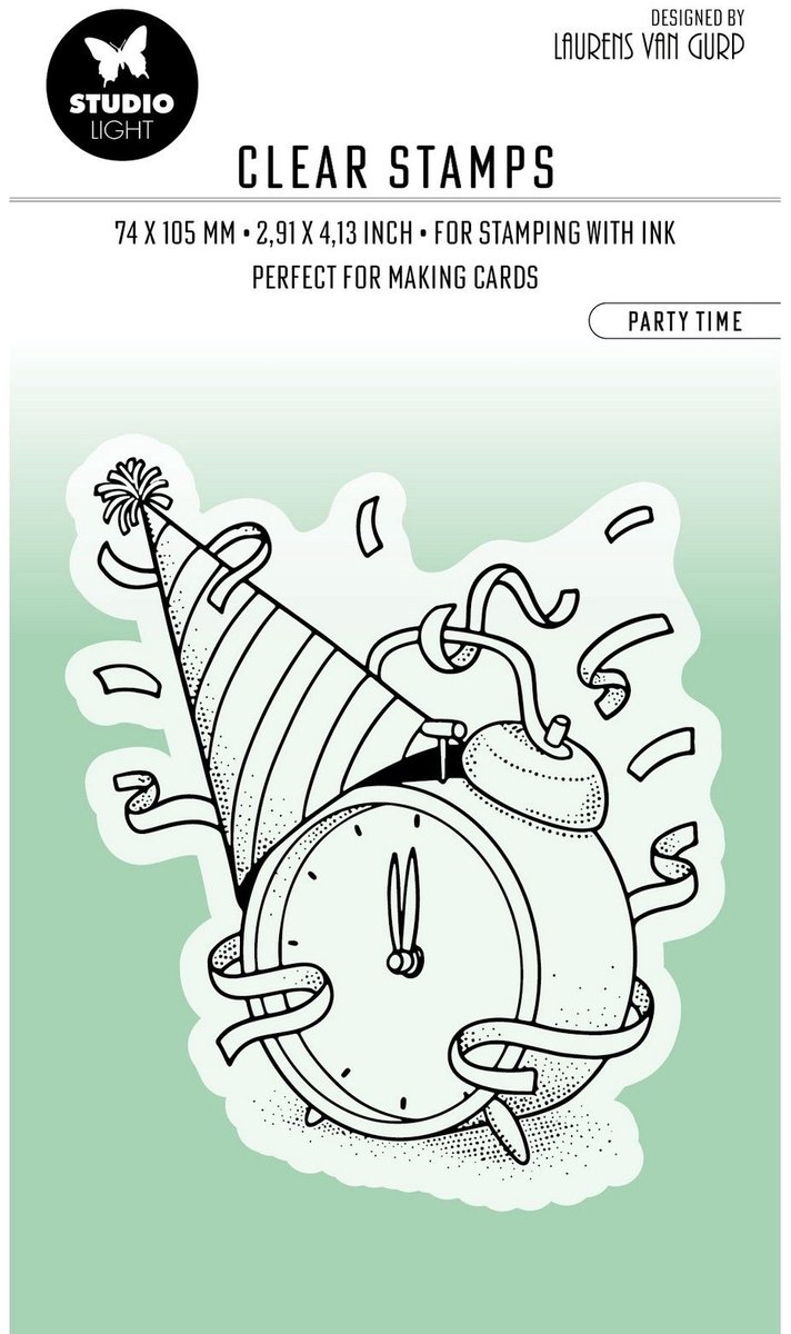 Studio Light Essentials Clear Stamp Party Time