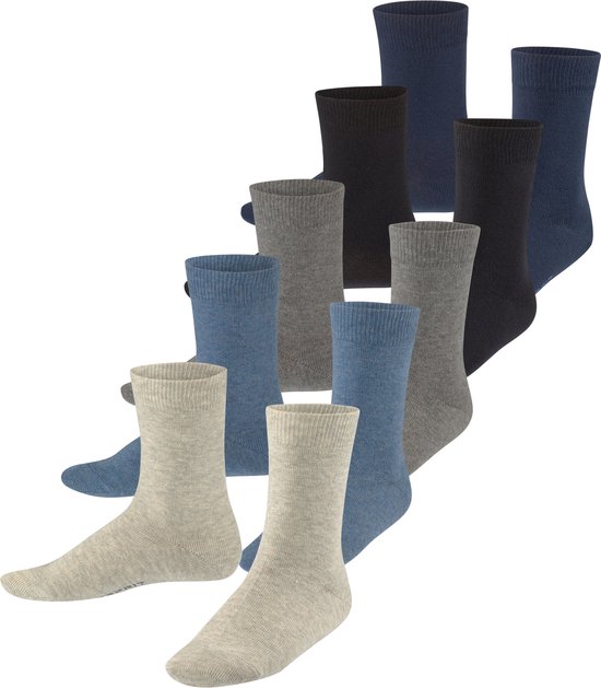 Chaussettes Esprit Solid Mix Kids - Lot de 5 - Multicolore - Taille 27-30