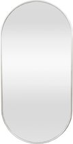 Mirror Daley - Miroir suspendu - 30x60cm - Couleur argent - Miroir pleine longueur - Design Elegant