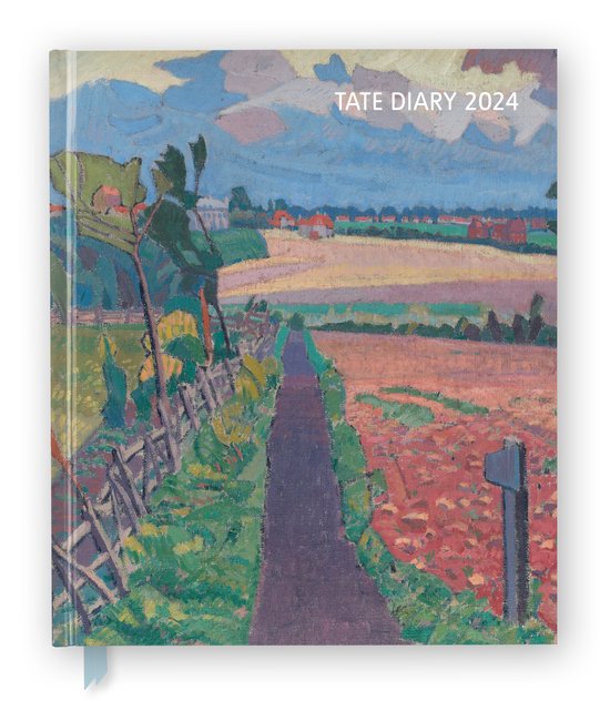 Foto: Tate 2024 desk diary week to view illustrated on every page