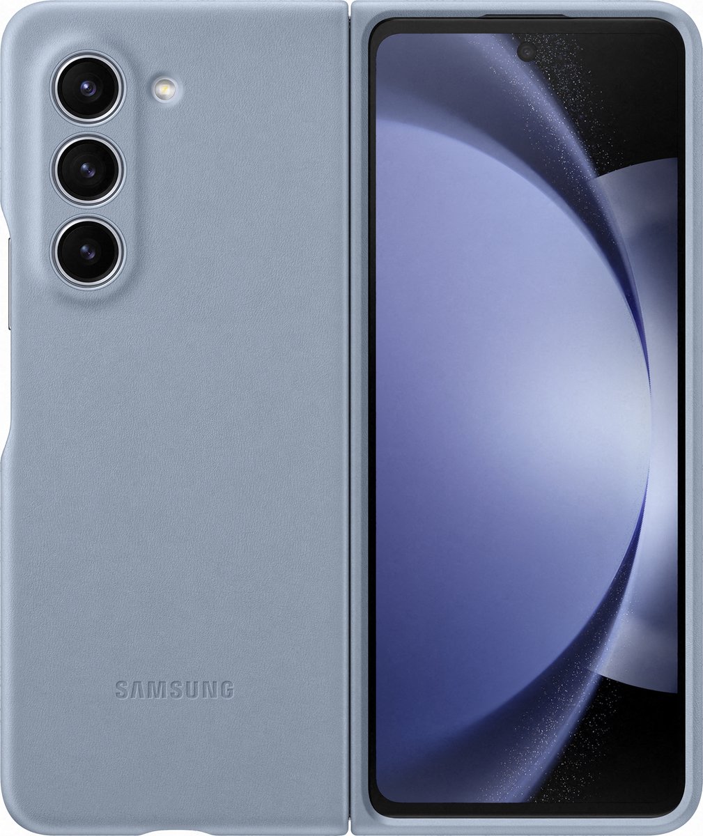 Samsung - Eco-Leather Case - Galaxy Z Fold5 - Blue