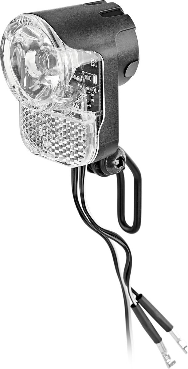 AXA Pico 30 - Fietslamp voorlicht - LED Koplamp - Auto On Fietsverlichting – Steady - Dynamo - 30 Lux