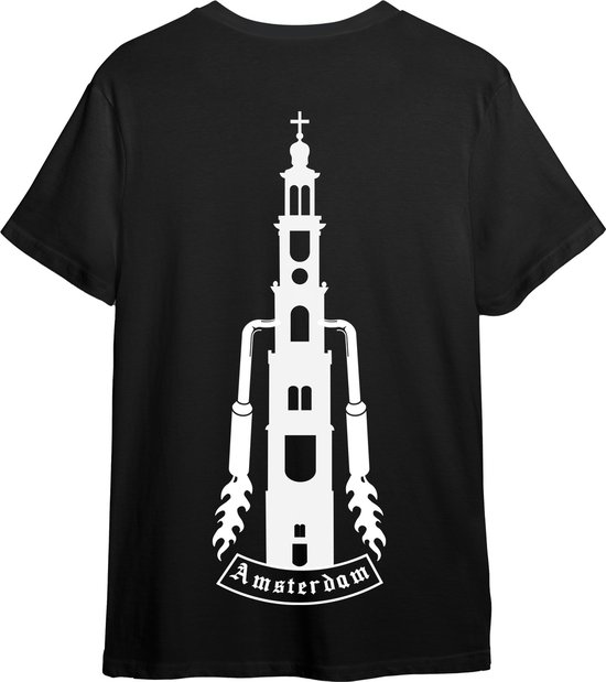 Foto: Motorshirt amsterdam westertoren l