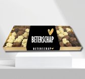 Beterschap - Kado - Cadeautje - Chocolade duimpjes in grote geschenkdoos - 1000 gram - 1 kilo - Geschenk - Opkikker