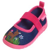 Playshoes pantoffels marine hertje