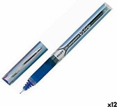 Pen Roller Pilot V5 Grip Blauw Klot 0,3 mm (12 Stuks)