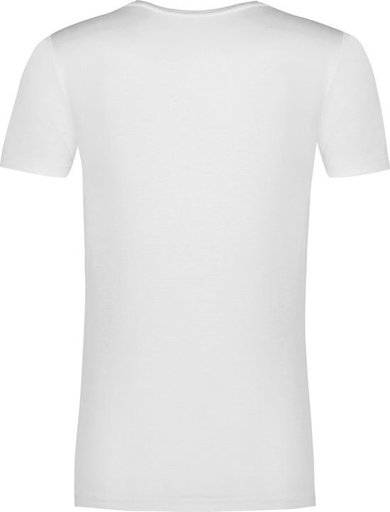 Basics t-shirt bamboe wit voor Heren | Maat M