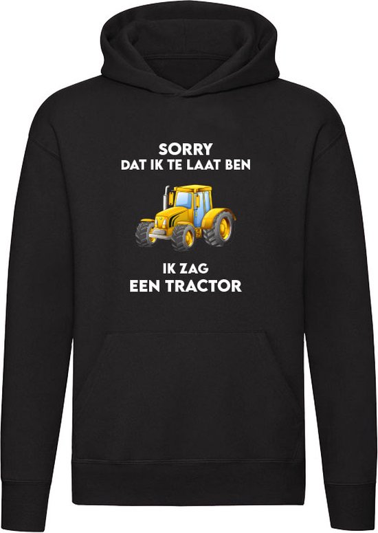 Sorry dat ik te laat ben ik zag een tractor Hoodie trekker aantrekkelijk lekker. bol