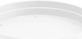 Pot de fleurs plat fond plastique Toscane blanc D15 cm - Plats bas/plats de collection