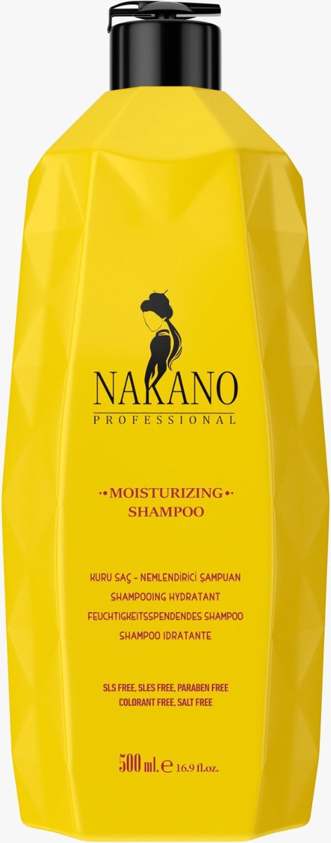 Nakano - Hair Shampoo - Moisturizing - 500ml