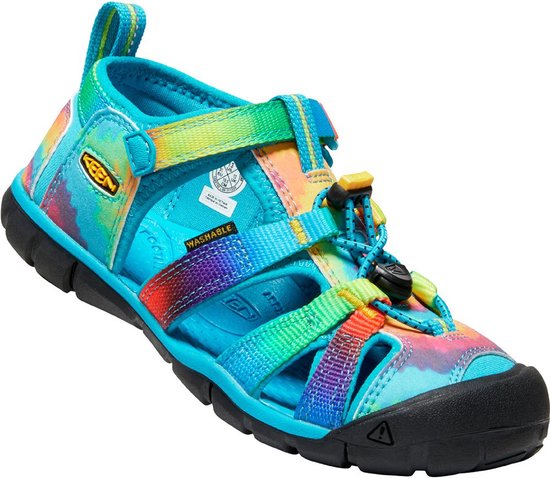 KEEN Seacamp II CNX Sandalen Jongeren - Bright Aqua/Pink-A-Boo