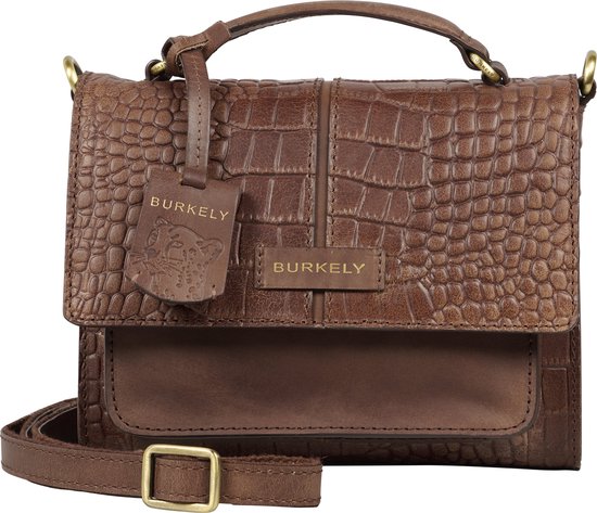 BURKELY Cool Colbie Dames Citybag Small - Bruin