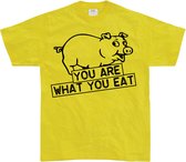 You Are What You Eat - XX-Large - Geel