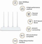 Xiaomi WiFi Router 4С routeur sans fil Fast Ethernet Monobande (2,4 GHz) 4G Blanc