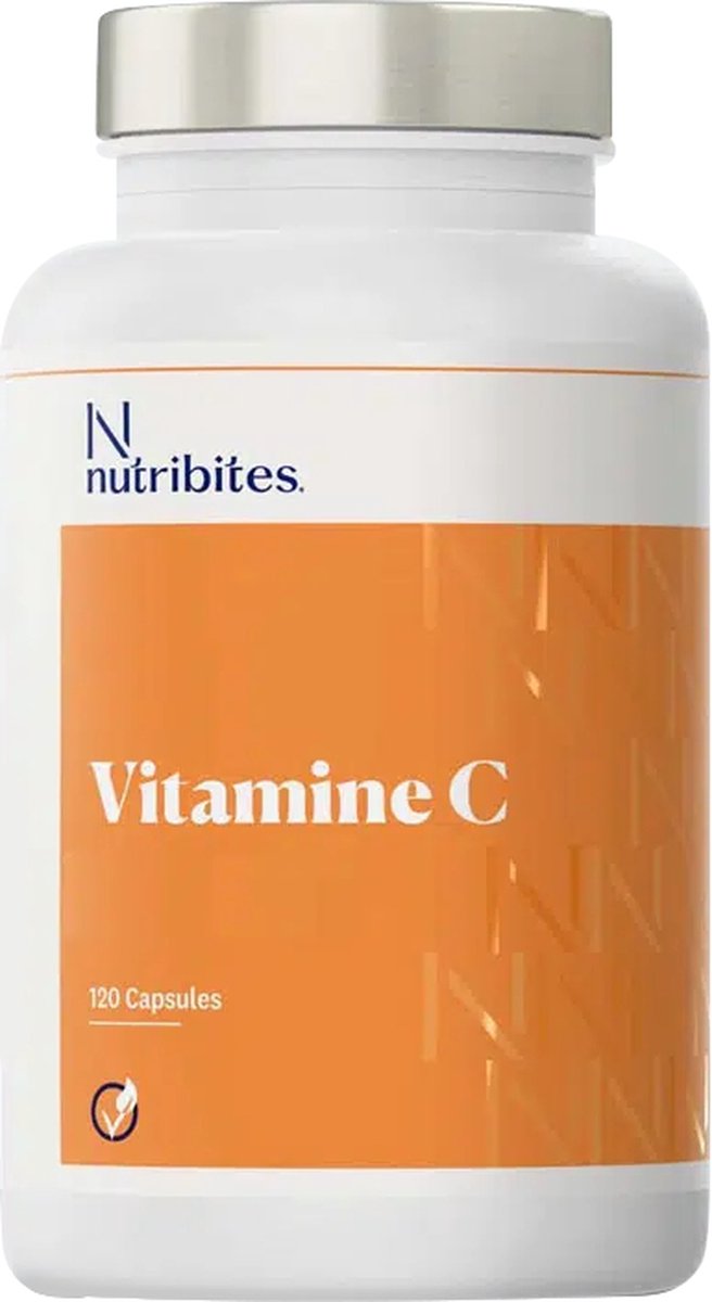 Goedkoopste Nutribites Vitamine C - Ondersteunt de weerstand - Activeert de natuurlijke energie - 120 Capsules