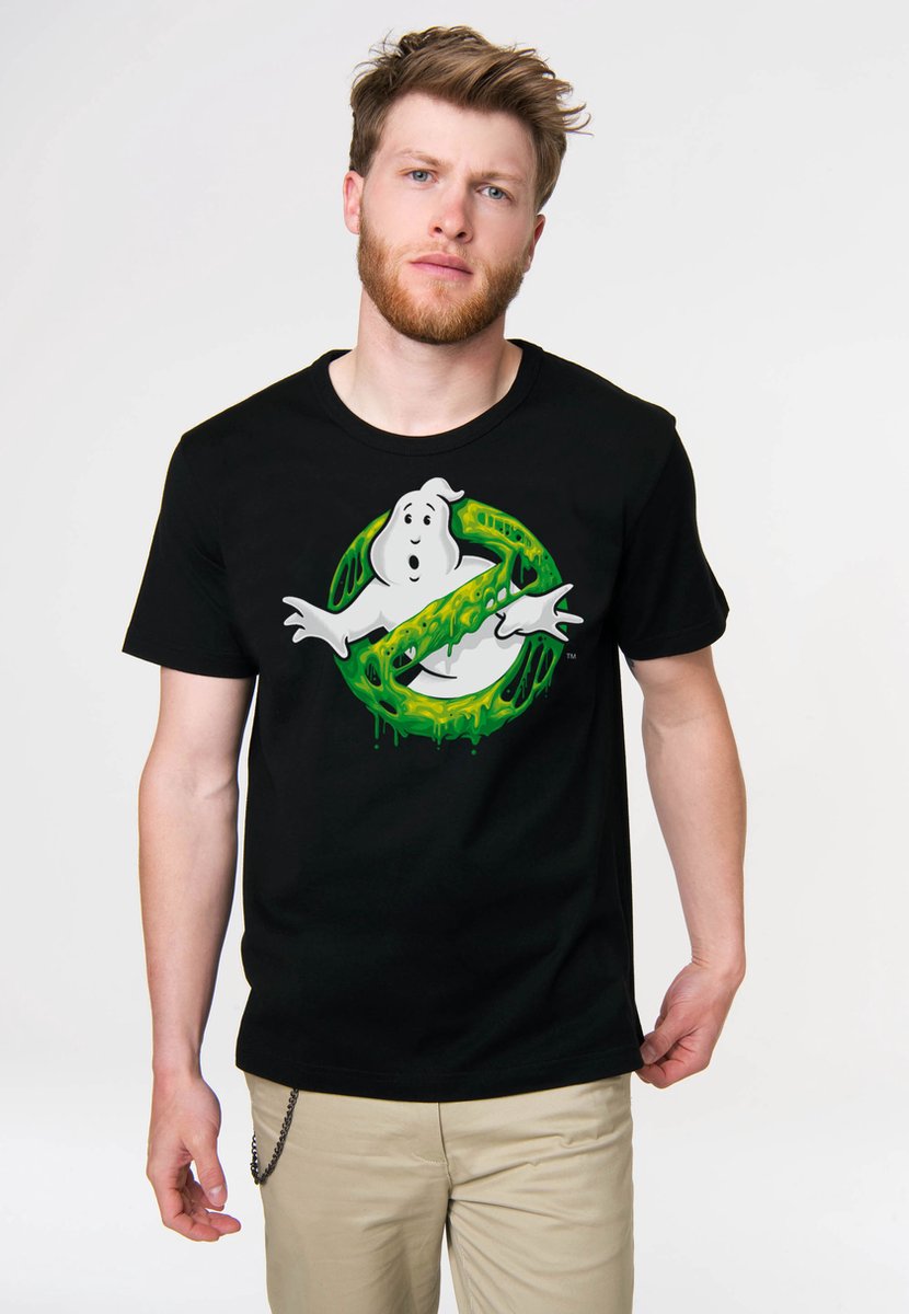 Logoshirt T-Shirt Ghostbusters – Slime Logo