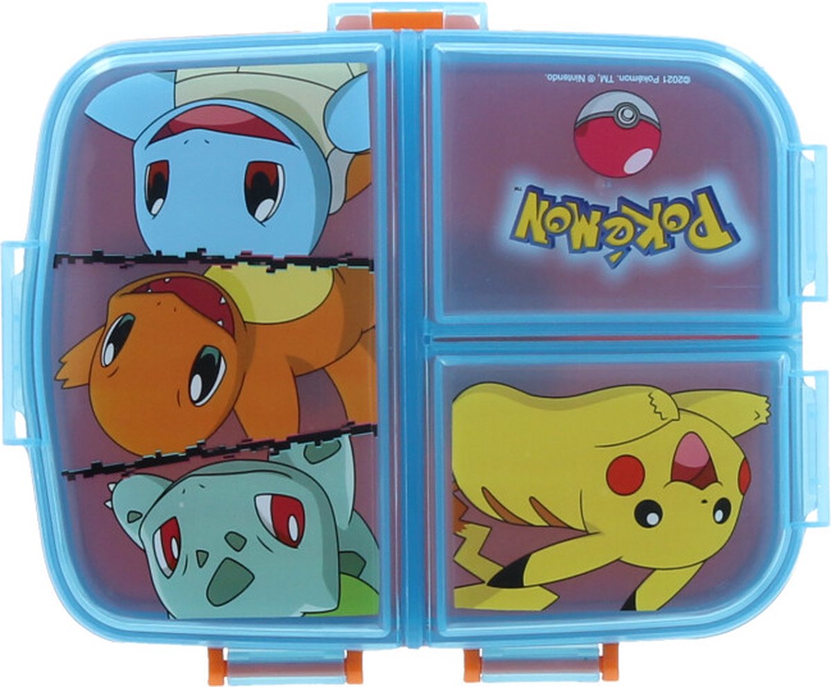 Boîte à pain / lunch box Pokémon avec plusieurs compartiments
