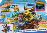 Hot Wheels - Monstertrucks Arenabeukers Mega-Wrex tegen Crushzilla Bazengevecht - Speelset