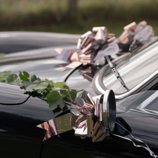 Noeuds Voiture Mariage, Déco Voiture Mariage