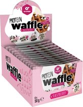 Rabeko | Fitsnaxx | Protein Waffle | Raspberry | Doos | 12 x 50 gram