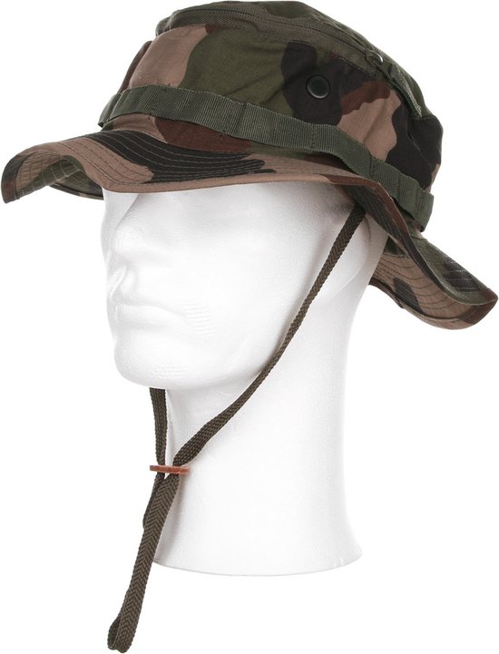 101inc Chapeau de brousse avec moustiquaire camouflage français | bol