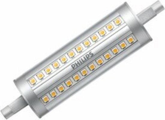 Van toepassing Gedateerd beneden Philips CorePro LED linear R7S Fitting - 14-120W - 830 - Dimbaar - 29x118  mm - Warm Wit | bol.com