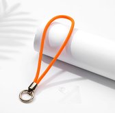 Sulada WristLanyard / PhoneWristStrap / PolsKoord verstelbaar en afneembaar inclusief bevestigingsbatch Oranje
