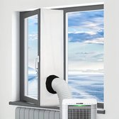 Joint de climatisation universel - Joint de climatisation de fenêtre étanche - avec toile d'étanchéité - longueur 3m - convient à toutes les fenêtres