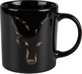 Fox Black And Camo Head Ceramic Mug