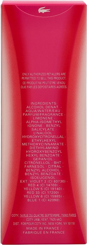 Lacoste Eau De Toilette Touch Of Pink 50 ml - Voor Vrouwen