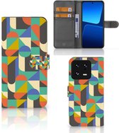 GSM Hoesje Xiaomi 13 Pro Bookcase Funky Retro