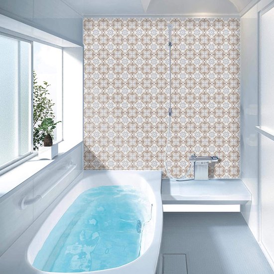 Ulticool Décoration carrelages Carrelage - Décoration Murale Dos Grijs - 15x15 cm - 15 pièces Adhésif Foil Carrelage Autocollants - Adhésif Carrelage Auto Adhésif - Sticktiles - Salle de Bain - Cuisine