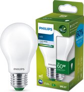 Philips Ultra Efficient LED lamp Mat - 60 W - E27 - Koelwit licht