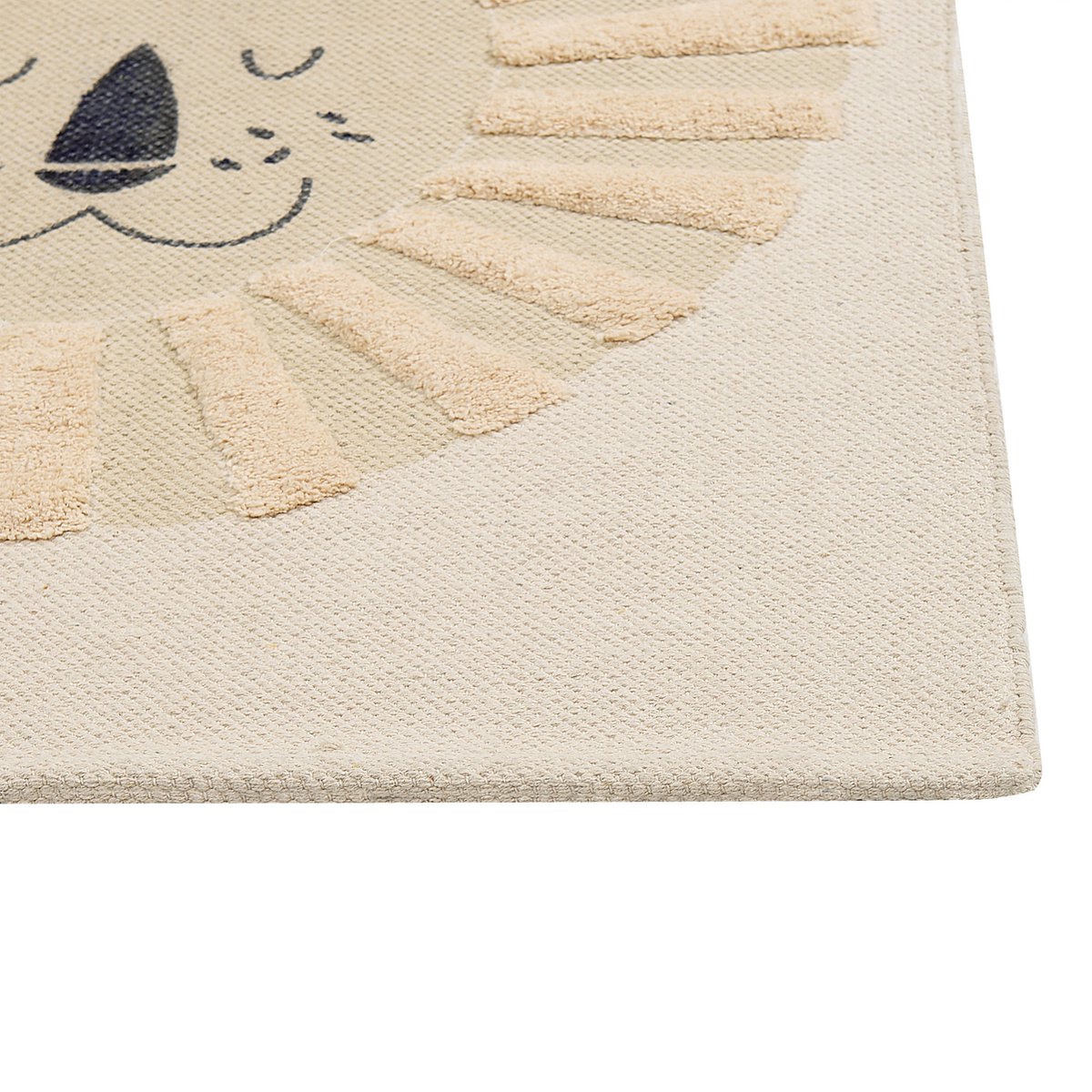 BALARI - Vloerkleed - Beige - Katoen