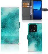 GSM Hoesje Xiaomi 13 Pro Fotohoesje Painting Blue