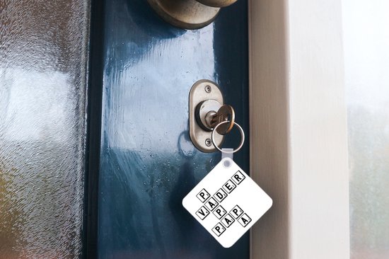 Porte-clés - Cadeaux à distribuer - Citations - Père - Énonciations - Papa - Plastique