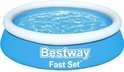 Bestway Kinderzwembad -  Ø 183 cm - Model 57392 - Opblaasbare Rand